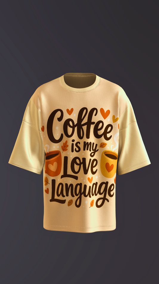 Coffee lover short t-shirt